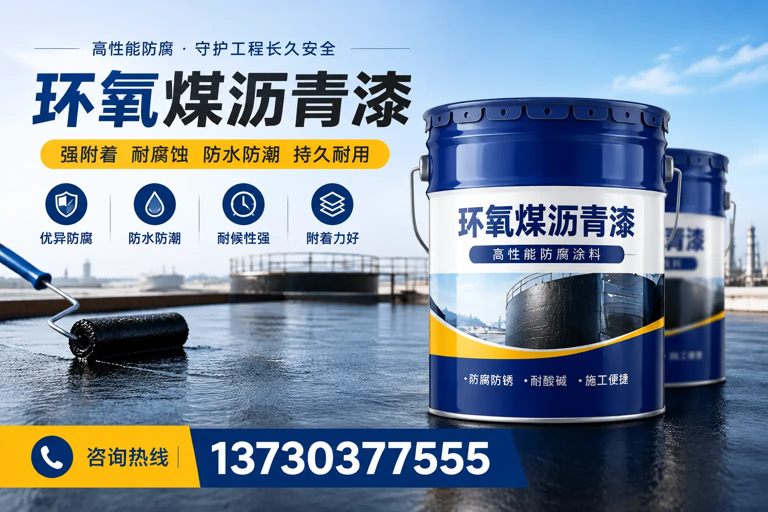 如何判断环氧煤沥青漆的质量?龙岩消费者指南